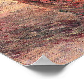 Still Life Blupot w Chives von Vincent van Gogh Poster (Ecke)