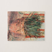 Still Life Blupot w Chives von Vincent van Gogh Puzzle (Horizontal)