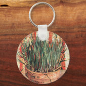 Still Life Blupot w Chives von Vincent van Gogh Schlüsselanhänger (Vorderseite)