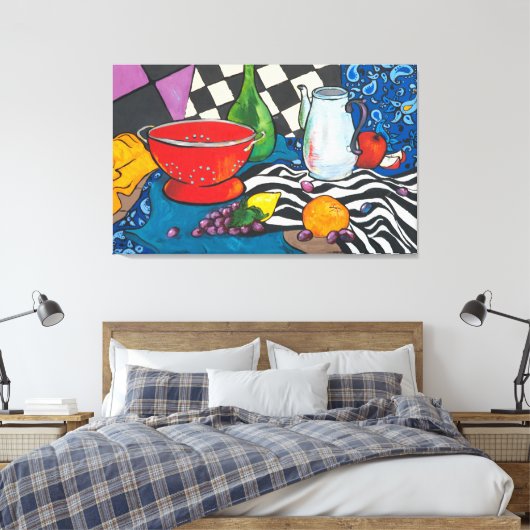 Still Life Creative Fruchtmauer Kunst Leinwanddruck (Insitu (Schlafzimmer))