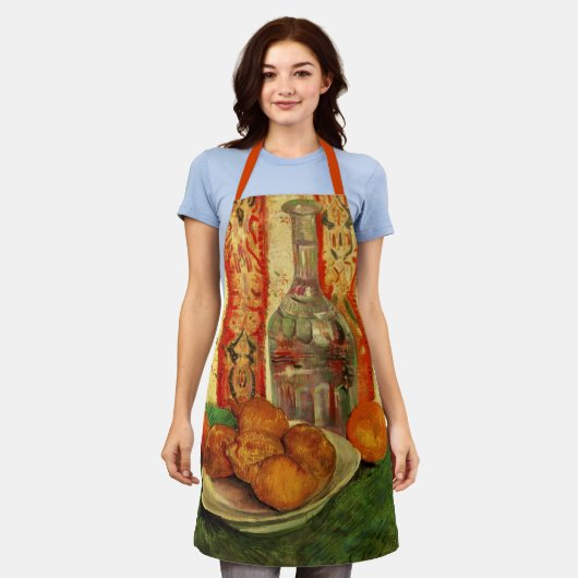 Still Life Decanter und Zitronen von Vincent van G Schürze (Getragen)