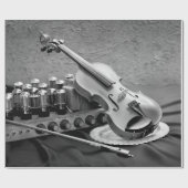 Still life fine art photography on musician techno geschenkpapier (Flach)