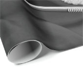 Still life fine art photography on musician techno geschenkpapier (Rolleneckpunkt)