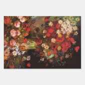 Still Life Flowers in a Vase by Vincent van Gogh Geschenkpapier Set (Vorderseite)