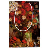 Still Life Flowers in a Vase by Vincent van Gogh Mittlere Geschenktüte (Vorderseite)