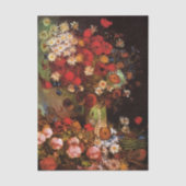 Still Life Flowers in a Vase by Vincent van Gogh Seidenpapier (Vorderseite)