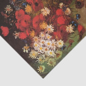 Still Life Flowers in a Vase by Vincent van Gogh Seidenpapier (Ausschnitt)