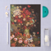 Still Life Flowers in a Vase by Vincent van Gogh Seidenpapier (Handwerk)