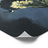 Still Life. Garden clippers and daisies poster (Ecke)