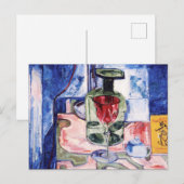 Still Life Green Flasche von Hans Hofmann Postcard Postkarte (Vorne/Hinten)