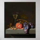 Still Life - Jacob van Walscapelle Kunstposter Poster (Vorne)