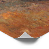 Still Life, Jar und Frucht von Paul Cezanne Poster (Ecke)