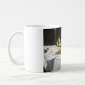 Still Life Lemon Pfirsiche von Manet Impressionist Kaffeetasse (Links)