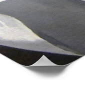 Still Life Lemon Pfirsiche von Manet Impressionist Poster (Ecke)