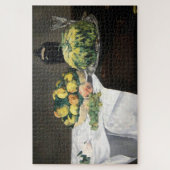 Still Life Lemon Pfirsiche von Manet Impressionist Puzzle (Vertikal)