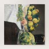 Still Life Lemon Pfirsiche von Manet Impressionist Puzzle (Horizontal)