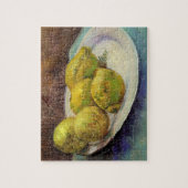 Still Life Lemons on a Plate by Vincent van Gogh Puzzle (Vertikal)