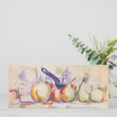 Still Life mit Saucepan von Paul Cezanne (Stehend Vorderseite)