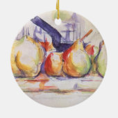 Still Life mit Saucepan von Paul Cezanne Keramikornament (Hinten)