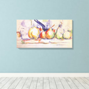 Still Life mit Saucepan von Paul Cezanne Leinwanddruck