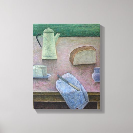 Still Life mit Wensleydale Käse 2013 Leinwanddruck (Vorderseite)