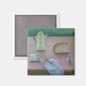 Still Life mit Wensleydale Käse 2013 Magnet (Vorderseite/Rückseite)