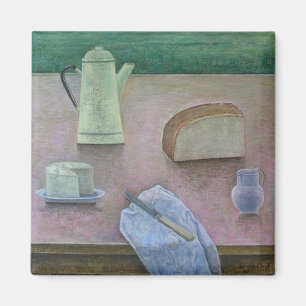 Still Life mit Wensleydale Käse 2013 Magnet