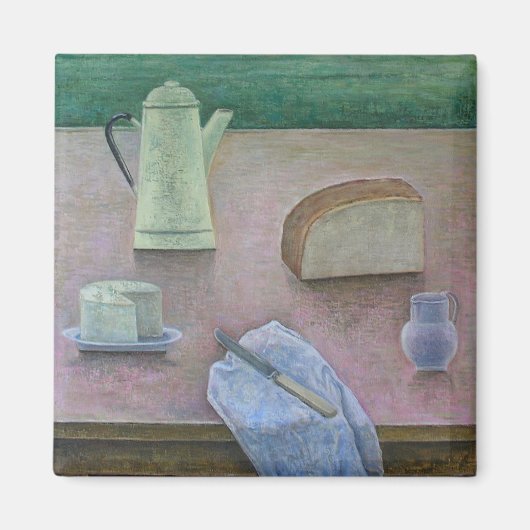 Still Life mit Wensleydale Käse 2013 Magnet (Vorne)