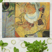 Still Life mit Zeichnend Vorstand von Vincent van  Geschirrtuch (Gefaltet)