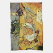 Still Life mit Zeichnend Vorstand von Vincent van  Geschirrtuch (Vertikal)