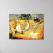 Still Life mit Zeichnend Vorstand von Vincent van  Leinwanddruck (Vorderseite)