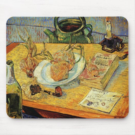 Still Life mit Zeichnend Vorstand von Vincent van Mousepad (Vorne)
