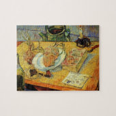 Still Life mit Zeichnend Vorstand von Vincent van  Puzzle (Horizontal)