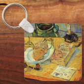 Still Life mit Zeichnend Vorstand von Vincent van  Schlüsselanhänger (Vorderseite)