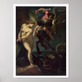 Still Life of Fish, c.1670-80 (Öl auf Leinwand) Poster (Vorne)