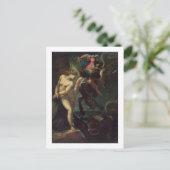 Still Life of Fish, c.1670-80 (Öl auf Leinwand) Postkarte (Stehend Vorderseite)