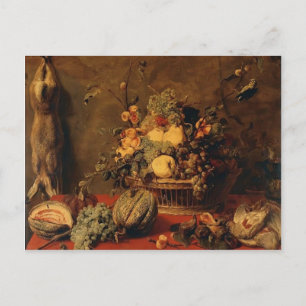 Still Life of Fruit in a Basket von Frans Snyders Postkarte