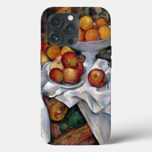 Still Life Orange - Paul Cezanne Malerei Art Case-Mate iPhone Hülle (Rückseite)