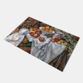 Still Life Orange - Paul Cezanne Malerei Art Fußmatte (Schrägansicht)