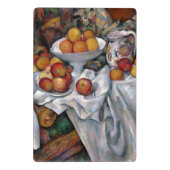 Still Life Orange - Paul Cezanne Malerei Art Mini Klemmbrett (Rückseite)