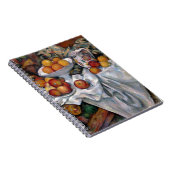 Still Life Orange - Paul Cezanne Malerei Art Notizblock (Rechte Seite)