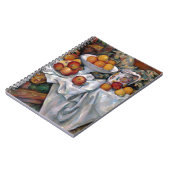 Still Life Orange - Paul Cezanne Malerei Art Notizblock (Linke Seite)