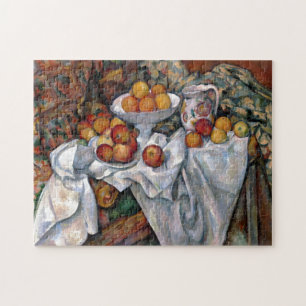 Still Life Orange - Paul Cezanne Malerei Art Puzzle