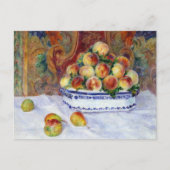 Still Life Paches Pierre-Auguste Renoir Postkarte (Vorderseite)