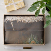 Still Life Peacock Feathers Pinecones Decoupage Seidenpapier (Geschenk)