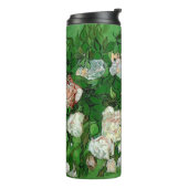 Still Life: Pink Roses by Vincent van Gogh Thermosbecher (Nach links gedreht)