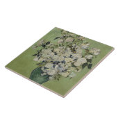 Still Life Pink Roses in einer Vase von Van Gogh Fliese (Seite)