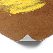 Still Life Pinsel in einem Pot Vincent van Gogh Poster (Ecke)