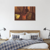Still Life Pinsel in Pot von Vincent van Gogh Leinwanddruck (Insitu (Schlafzimmer))
