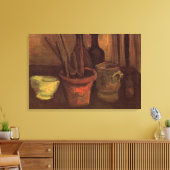 Still Life Pinsel in Pot von Vincent van Gogh Leinwanddruck (Insitu (Wohnzimmer))